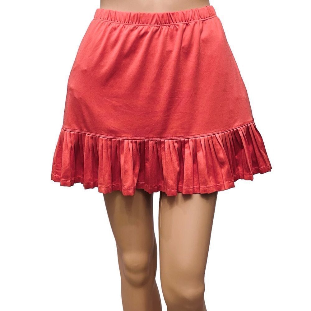 Tail Activewear Skirt Skort Coral Pleated Pull On UPF 50+  Golf Tennis XL